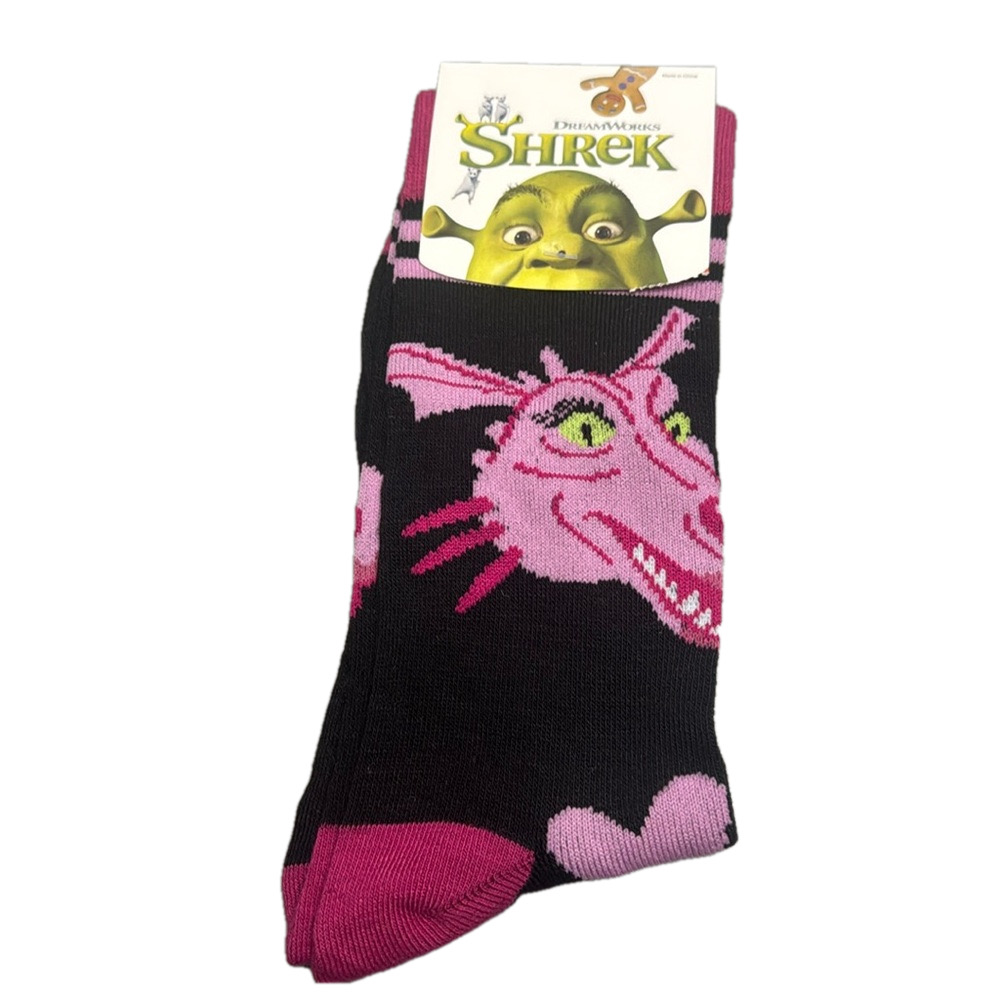 Shrek Dragon Casual Socks with Cartoon Design NWT